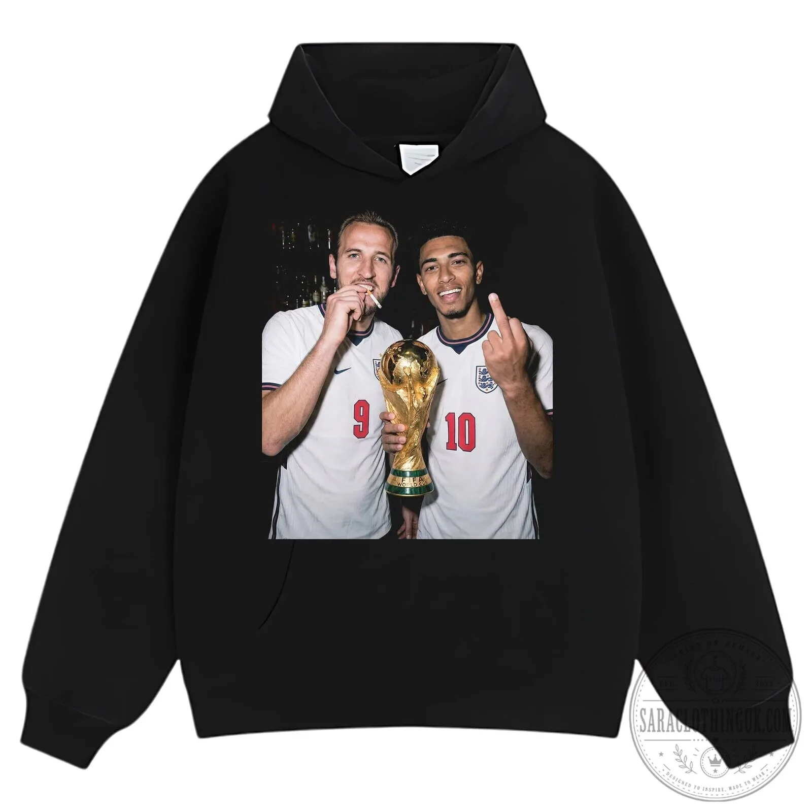 Jude Bellingham and Harry Kane England Football Team T-Shirt 17 Jude Bellingham and Harry Kane England Football Team T-Shirt