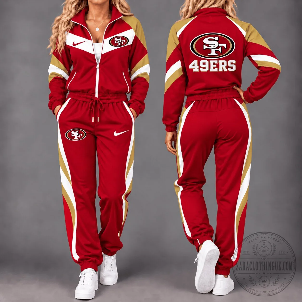 San Francisco 49ers National Football League Team Tracksuit