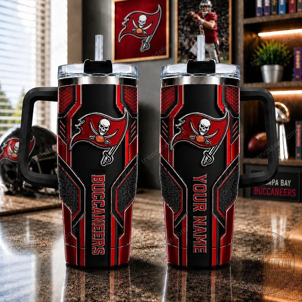 Tampa Bay Buccaneers Personalized Football Team Tumbler 5 Tampa Bay Buccaneers Personalized Football Team Tumbler
