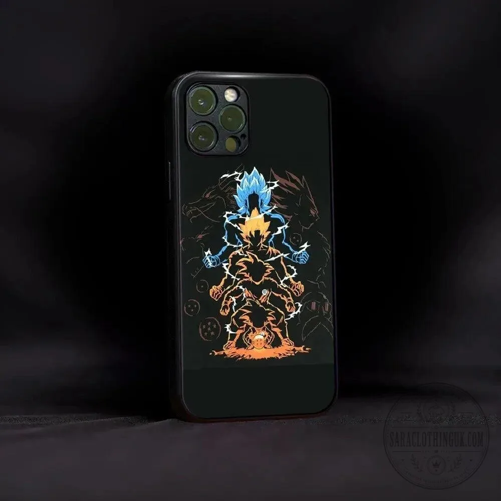 Dragon Ball Z Evolution Goku Super Saiyan Phone Case for iPhone 12 Pro Max