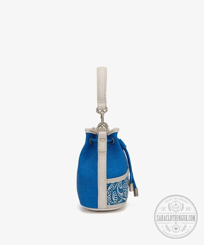 Los Angeles Chargers Floral Bucket Bag Purse 17 Los Angeles Chargers Floral Bucket Bag Purse