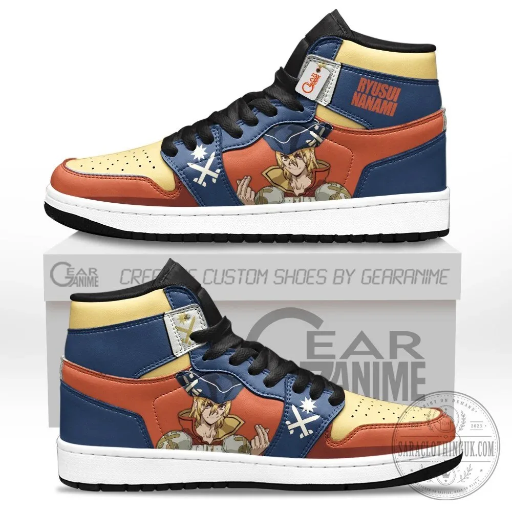 Ryusui Nanami Anime Character High-Top Sneakers