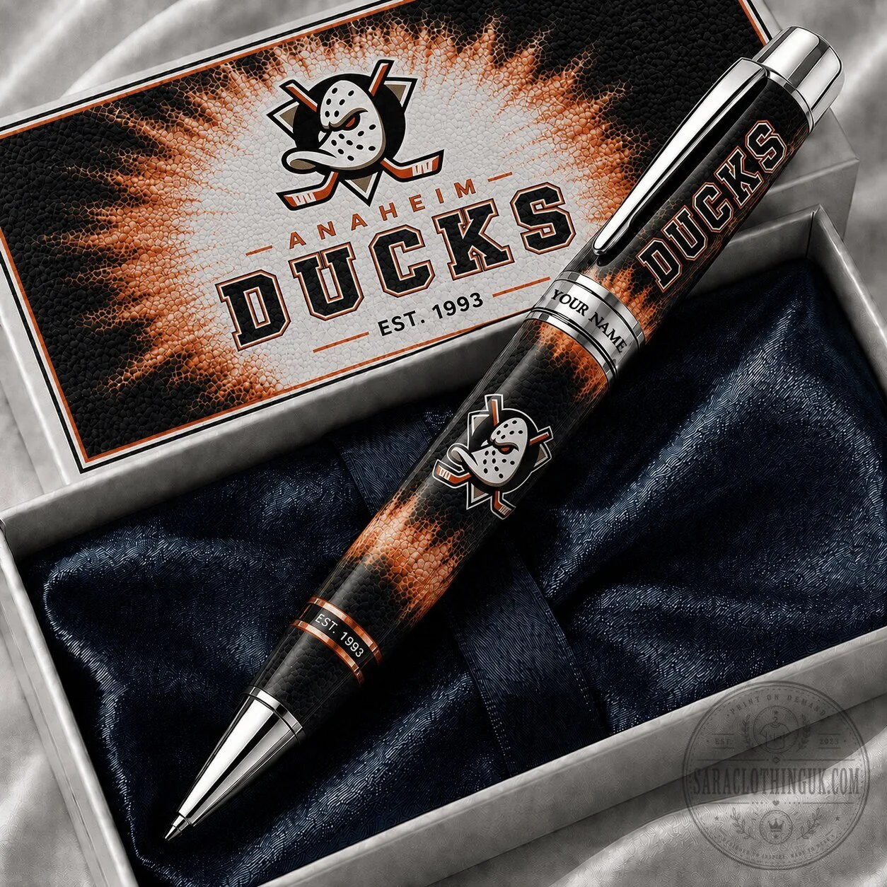 Anaheim Ducks National Hockey League Team Logo Ballpoint Pen