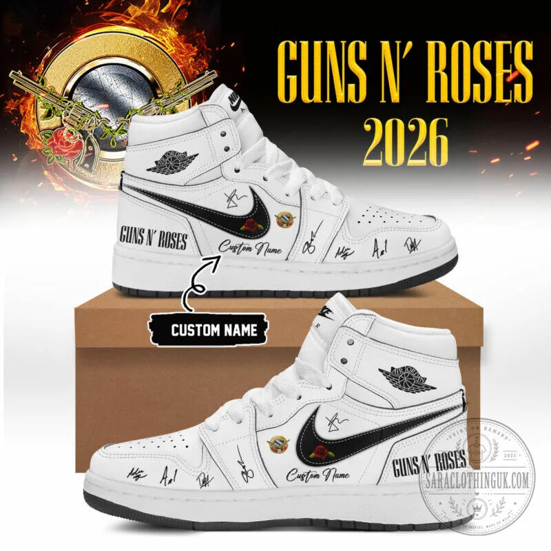 High Top Sneakers with Custom Name for Guns N' Roses World Tour 2026 7 High Top Sneakers with Custom Name for Guns N
