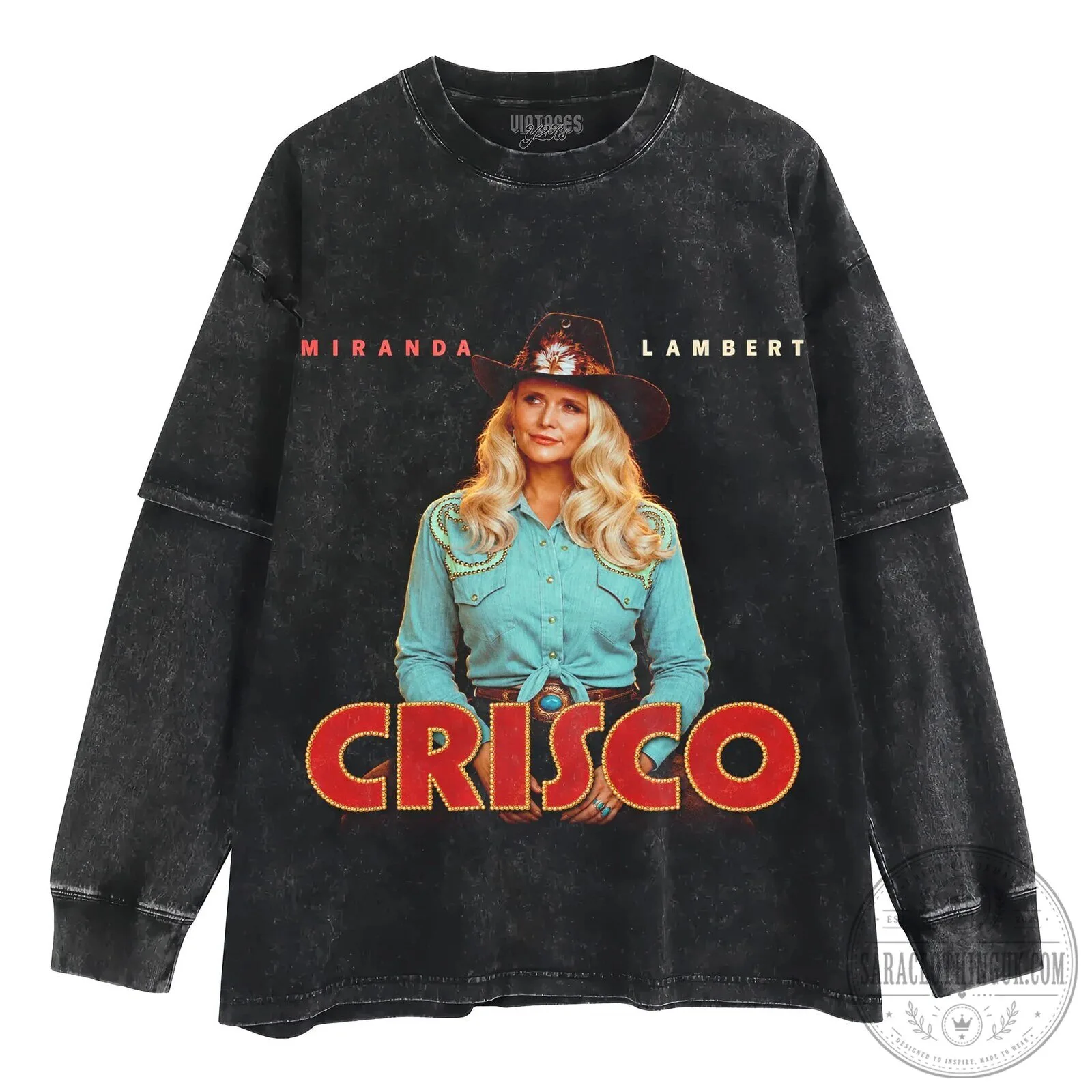 Miranda Lambert Crisco Country Music Star Black Graphic T-Shirt 14 Miranda Lambert Crisco Country Music Star Black Graphic T-Shirt