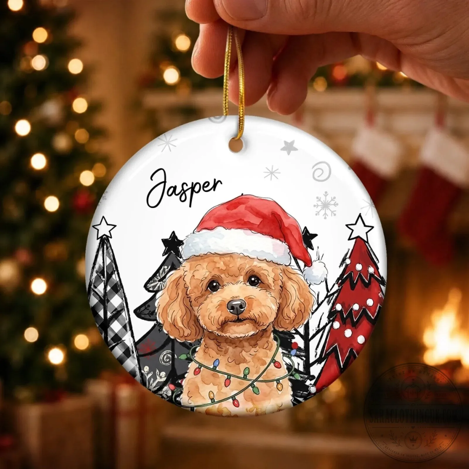 Personalized Pet Photo Christmas Ornament Custom Dog Cat Name Keepsake Gift 12 Personalized Pet Photo Christmas Ornament Custom Dog Cat Name Keepsake Gift