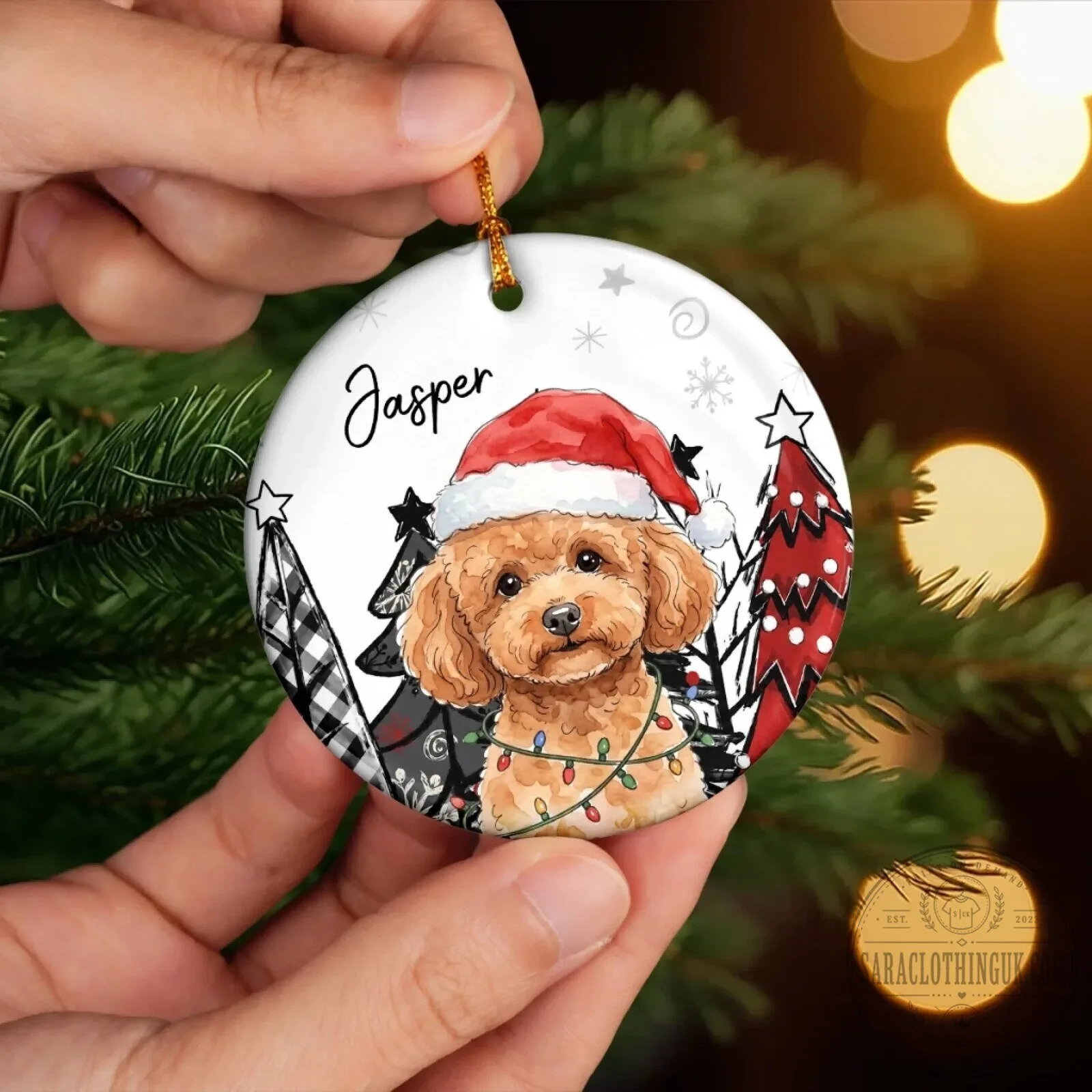 Personalized Pet Photo Christmas Ornament Custom Dog Cat Name Keepsake Gift 14 Personalized Pet Photo Christmas Ornament Custom Dog Cat Name Keepsake Gift