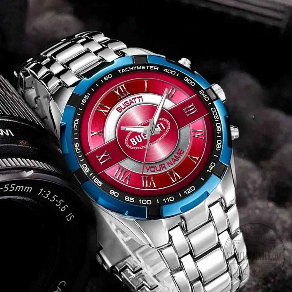 Bugatti Custom Name Elegant Fashion Design Watch 13 Bugatti Custom Name Elegant Fashion Design Watch