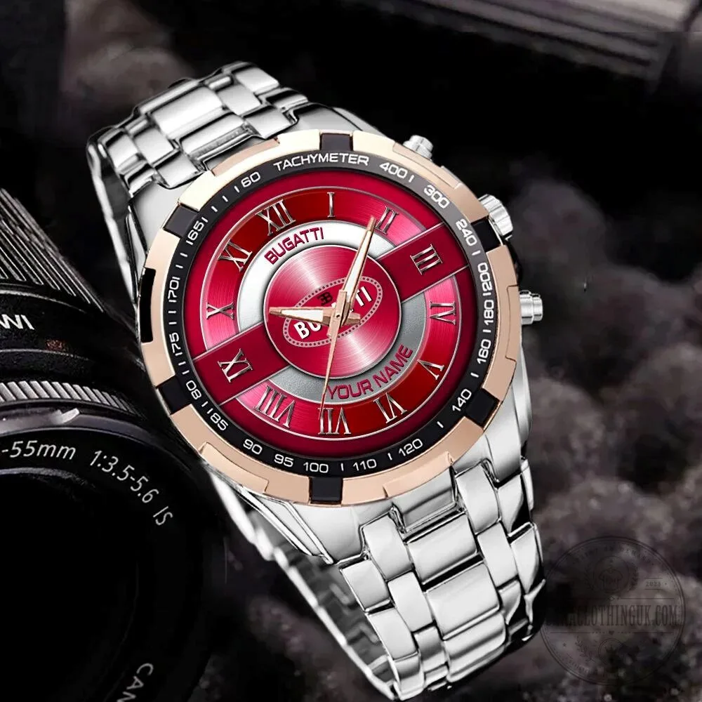 Bugatti Custom Name Elegant Fashion Design Watch 15 Bugatti Custom Name Elegant Fashion Design Watch
