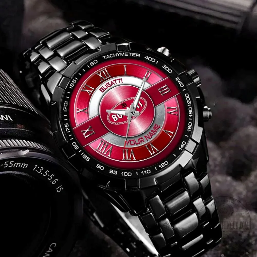 Bugatti Custom Name Elegant Fashion Design Watch 16 Bugatti Custom Name Elegant Fashion Design Watch