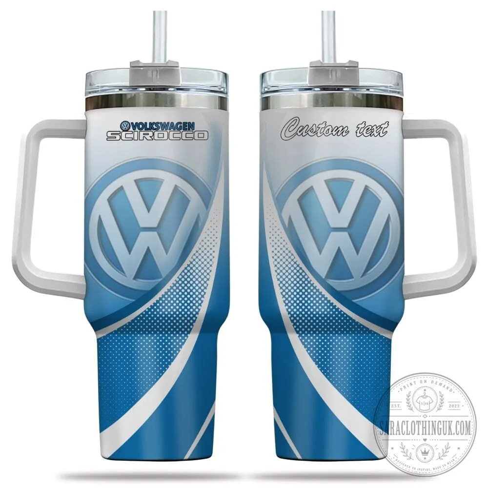 Volkswagen Scirocco Custom Name 40oz Stainless Steel Tumbler with Handle 4 Volkswagen Scirocco Custom Name 40oz Stainless Steel Tumbler with Handle