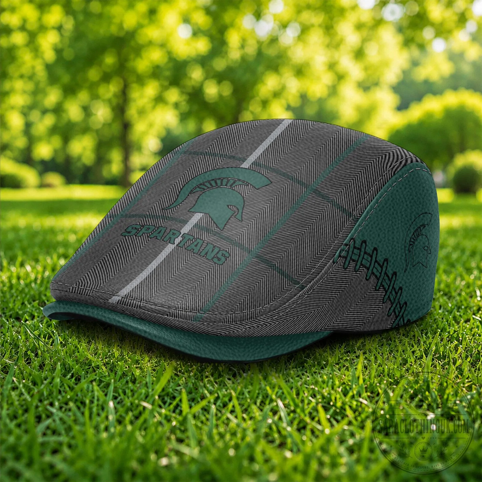 NCAA Golf Hat - Flat Cap Style for Michigan State Spartans Fans
