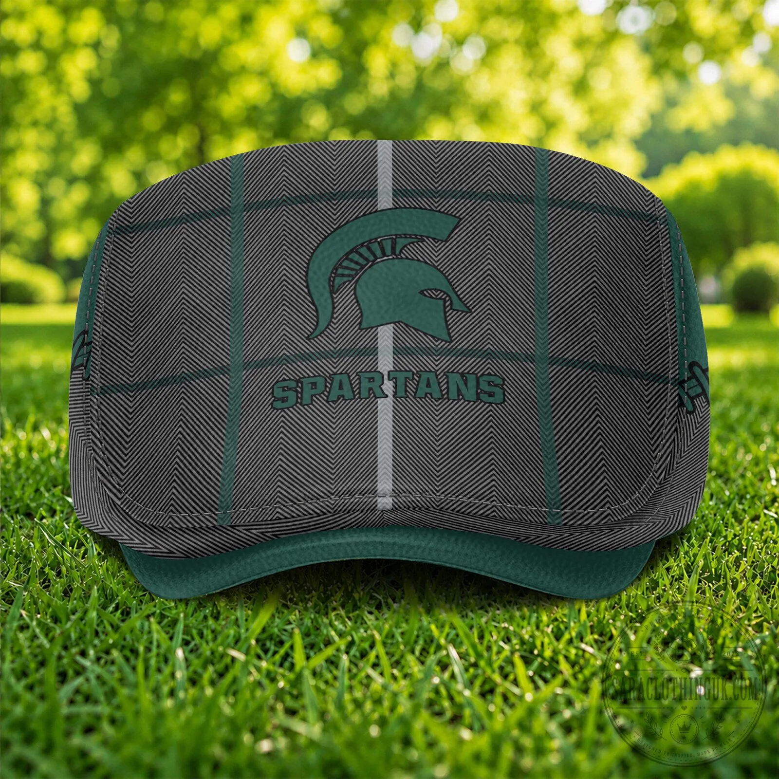 NCAA Golf Hat - Flat Cap Style for Michigan State Spartans Fans 10 NCAA Golf Hat - Flat Cap Style for Michigan State Spartans Fans