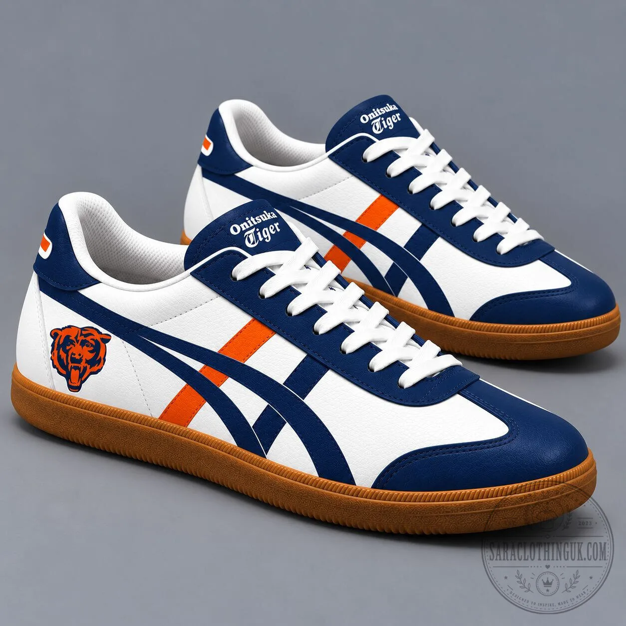Chicago Bears National Football League Team Pride Onitsuka Tiger Shoes 1 Chicago Bears National Football League Team Pride Onitsuka Tiger Shoes
