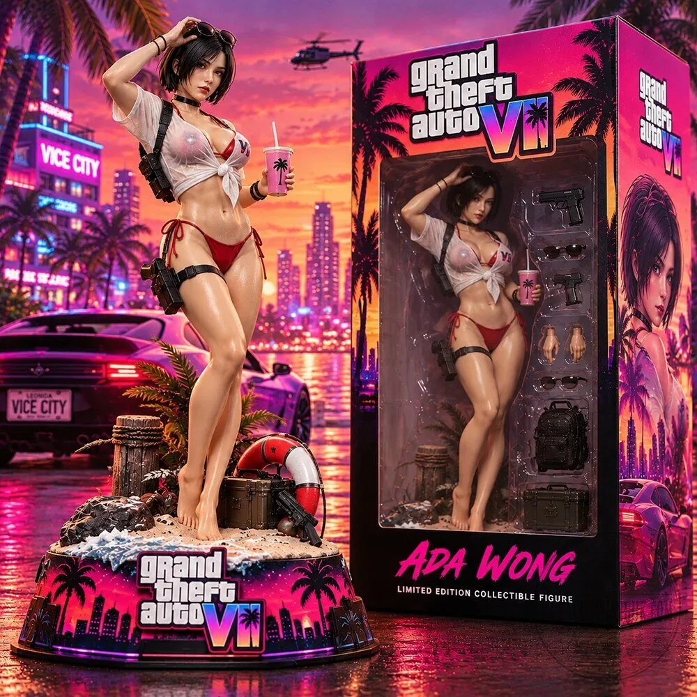 Grand Theft Auto VI Ada Wong Limited Edition Collectible Statue Figurine
